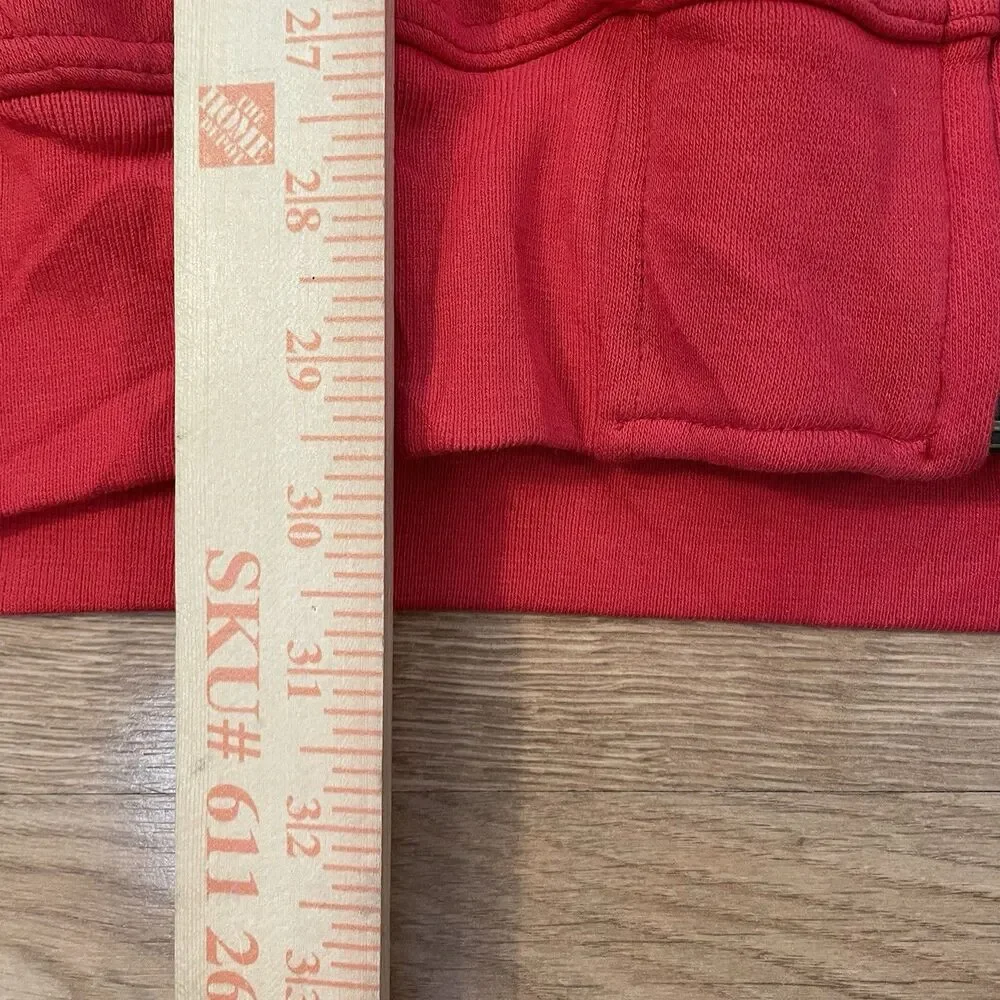 San Francisco 49ers Hoodie size XL Red NFL Football Zip Sweatshirt - Picture 4 of 10